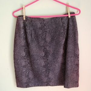 90's vintage snakeskin skirt